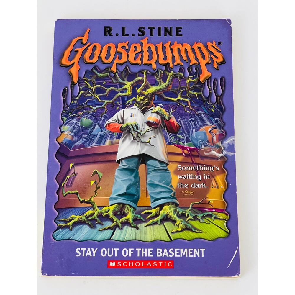 Goosebumps Ser.: Stay Out of the Basement Paperback Book by R. L. Stine 1992